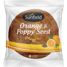 Photo of Sunfield Muffin Orange Poppy Seed 160g