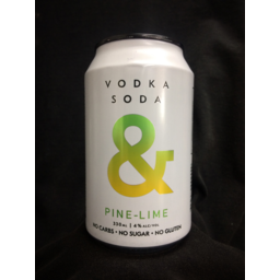 Photo of Ampersand Vodka Soda & Pine-Lime