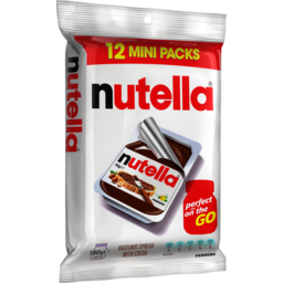 Photo of Nutella Hazelnut Chocolate Spread | 15g12 Portion Pack 180g