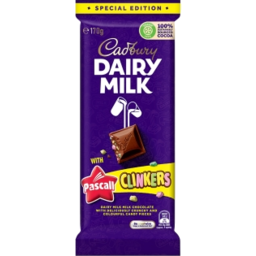 Photo of Cadbury Dairy Milk with Pascall Clinkers 170gm