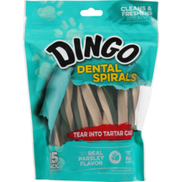 Photo of Dingo Dental Spirals 15pk 300gm