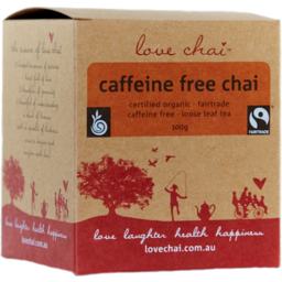 Photo of Love Chai Organic Premium Tea Caffein Free Chai