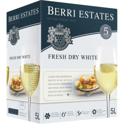 Photo of Berri Estates Fresh Dry White 5l