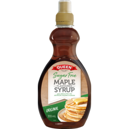 Photo of Queen Sugar Free Maple Flavoured Syrup Original 355ml