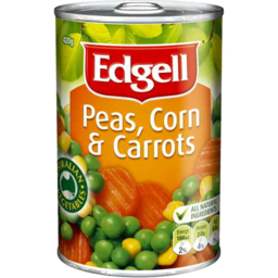 Photo of Edgell Peas Corn & Carrots 420g