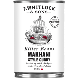 Photo of F. Whitlock & Sons Killer Beans Makhani Style Curry 420g