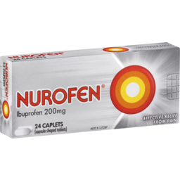 Photo of Nurofen Pain And Inflammation Relief Caplets 200mg Ibuprofen 24 Pack 