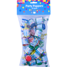 Photo of Korbond Party Poppers 25 Pack