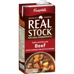 Photo of Campbells Real Stock Beef 1L