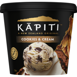 Photo of Kapiti Ice Cream Cookies & Cream 1L