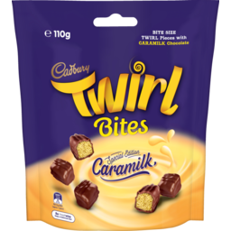 Photo of Cadbury Twirl Caramilk Bites 110g