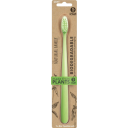 Photo of Natural Family Co Biodegradable Toothbrush Soft - GREEN