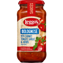 Photo of Leggos Bolognese With Chunky Tomato Garlic & Herbs Pasta Sauce 500g