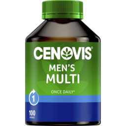 Photo of Cenovis Mens Multi Vitamins & Minerals Once Daily Capsules 100 Pack