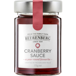 Photo of Beerenberg Cranberry Sauce 175g