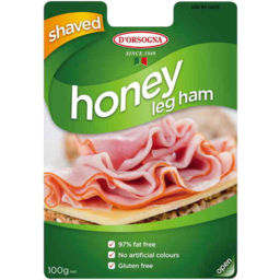 Photo of D'orsogna Ham Honey Shaved (100g)
