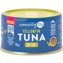 Photo of Community Co Tuna Yellowfin in Oil 95g 
