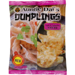 Photo of Auntie Dais Dumplings Pork Coriander  600g