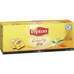 Photo of Lipton Tea Bag Quality Black Tea 25s