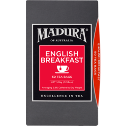 Photo of Madura English Breakfast 50 Tea Bags