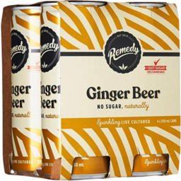 Photo of Remedy Kombucha Ginger Beer