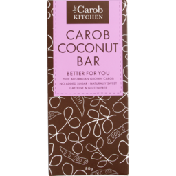 Photo of The Carob Kitchen Carob & Coconut Bar