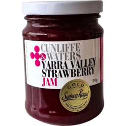 Photo of Cunliffe Waters Strawberry Jam 290g