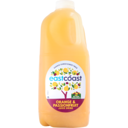 Photo of East Coast Orange And Passionfruit Juice Drink