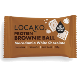 Photo of Locako Protein Ball Macadamia White Chocolate