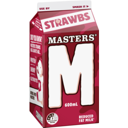 Photo of Masters Strawberry Flavoured Milk 600ml 