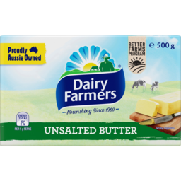Photo of Dairy Farmers Unsalted Butter Pat