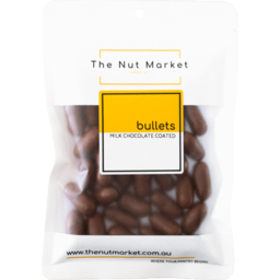 Photo of Nut Market Milk Chocolate Bullets 200g