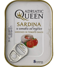 Photo of Adriatic Queen Sardines in Tomato Sauce 105g