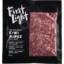 Photo of First Light Farm Ultimate Kiwi Mince with Bacon 400g