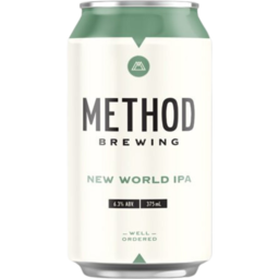 Photo of Method Brewing New World IPA Can 4pk