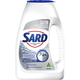 Photo of Sard Whiter & Brighter, Stain Remover Soaker Powder, 2kg 3kg