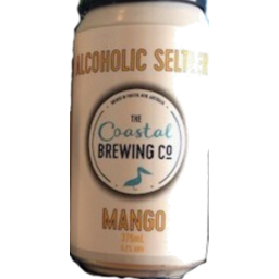 Photo of Coastal Brewing Mango Seltzer Can 375ml