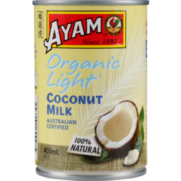 Photo of Ayam Organic Coconut Milk 400ml