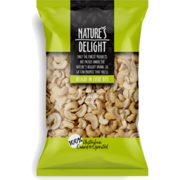 Photo of Natures Delight Salted Cashew Halves 400g