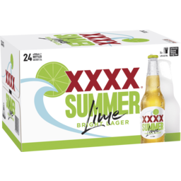Photo of XXXX Summer Bright Lager With Lime Carton
