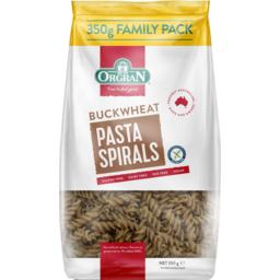 Photo of Orgran Gluten & Dairy Free Buckwheat Pasta Spirals 350g