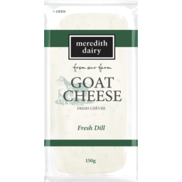 Photo of Meredith Dairy Goat Cheese Fresh Chevre Fresh Dill 150gm