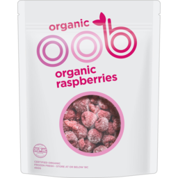 Photo of Oob Organic Frozen Raspberries
