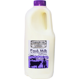 Photo of Adelaide Hills Dairies Non Homogenised Full Cream Fresh Milk 2l