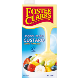 Photo of Fosters Clark Vanilla Custard 1L