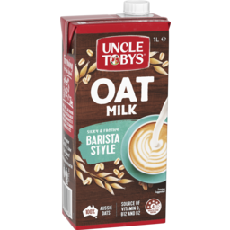 Photo of Nestle Uncle Tobys Barista Oat Milk 