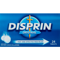 Photo of Disprin, Original Fast and Effective Dispersible Tablets 24-pack