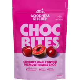 Photo of Goodness Kitchen Chocolate Bites Cherry