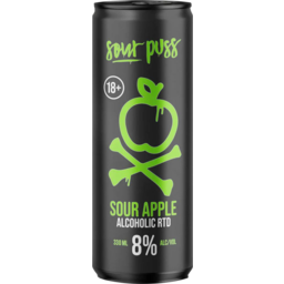 Photo of Sour Puss Sour Apple Can