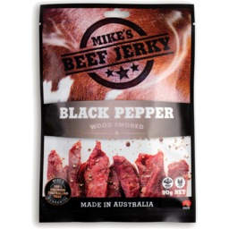 Photo of Mike's Beef Jerky Black Pepper